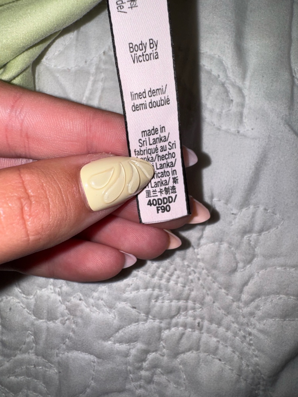 VICTORIA’S SECRET Yellow Racerback Bra - Picture 4 of 4